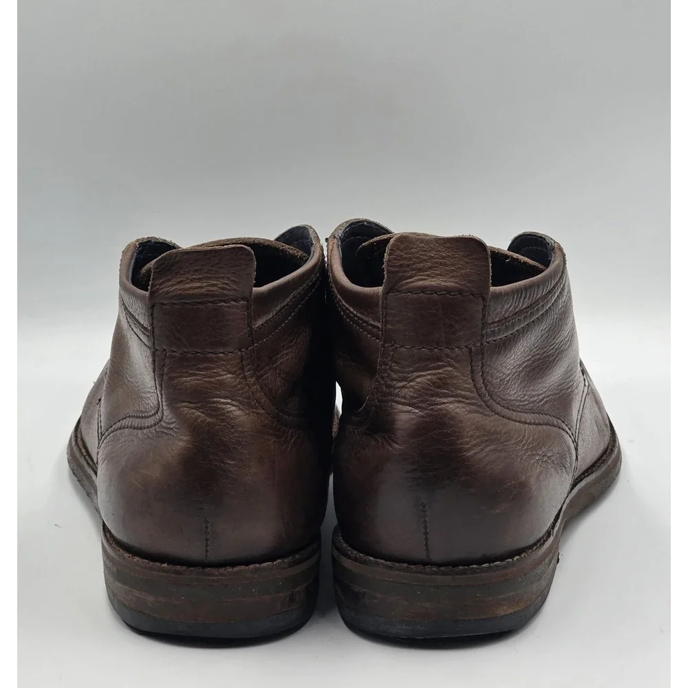 Cole Haan Men's Brown Leather Ankle Chukka Boots C10889 Size 10.5 M